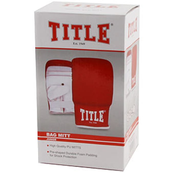 Title Junior Boxing Bag Mitts Home Bargains