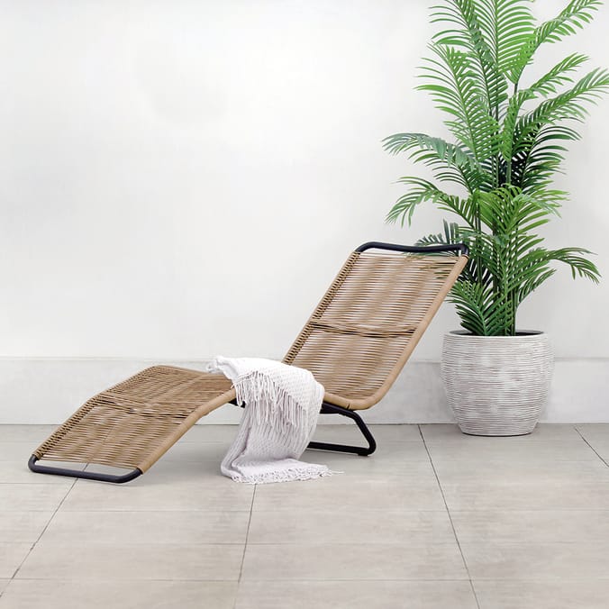 The Outdoor Living Collection Santorini Lounge Chair Natural