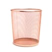 Metal Waste Paper Bin - Copper