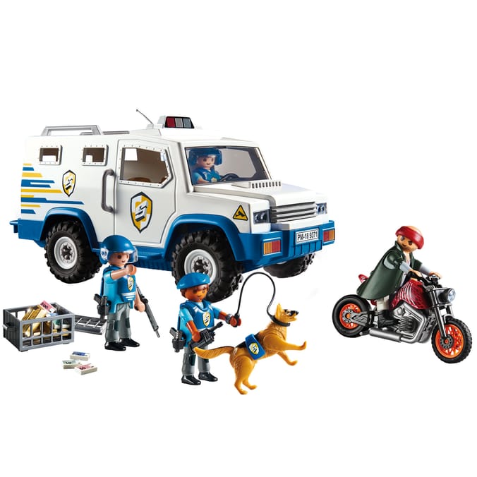 Playmobil City Action Police Money Transporter Set