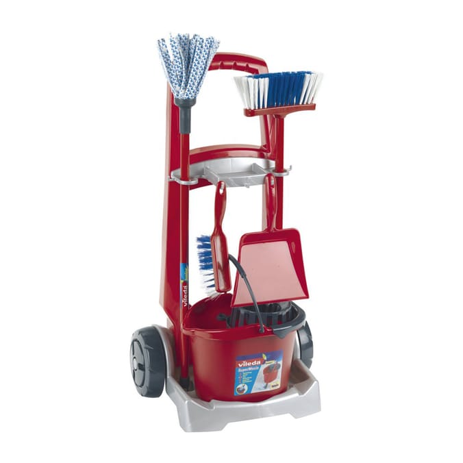 Vileda junior toy store cleaning trolley