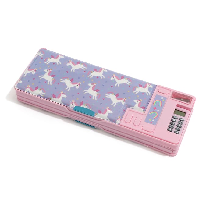 Scribble Pop Unicorn Multifunction Pencil Case,pencilcases, pencils