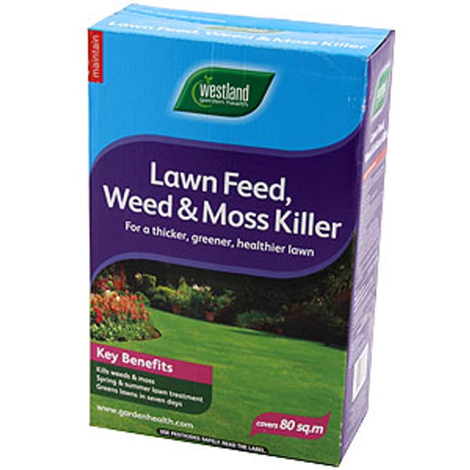 Westland Lawn Feed, Weed & Moss Killer Home Bargains