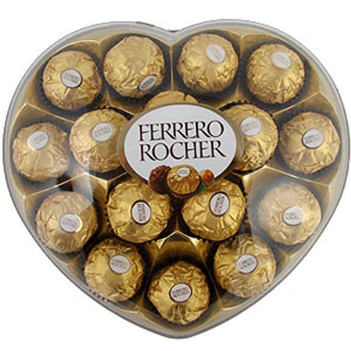 Ferrero Rocher Scatola Cuore - 125g, 10 Cioccolatini, Regalo Perfetto - Foto 5