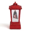 Festive Feeling: Battery Operated Snowing Lantern