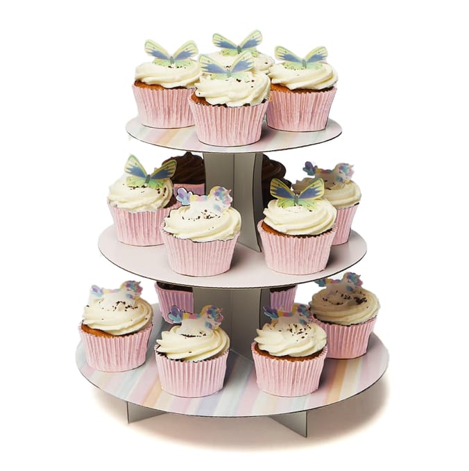 Jane Asher 3 Tier Cupcake Stand (Case of 18), cake, cakes, wedding