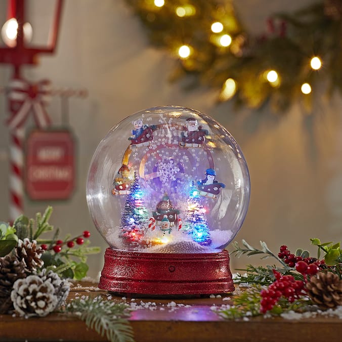 Festive Feeling: Musical LED Snow Globe decoration decor decorations ...