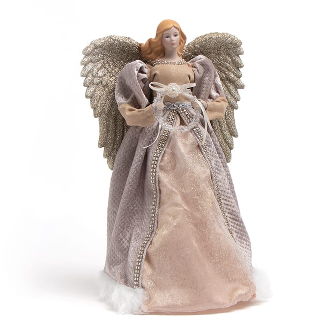 Festive Feeling: Large Angel Tree Topper - Gold