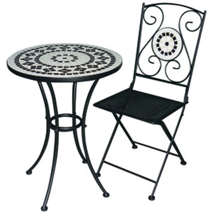 B&m bargains bistro set hot sale