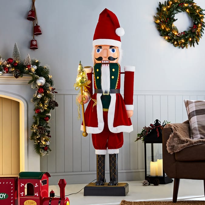 Festive Feeling Singing Nutcracker 62", 88300, nutcrackers, dec ,decs
