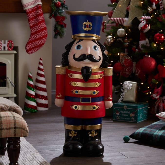 Festive Feeling: Light-Up LED Nutcracker - Large