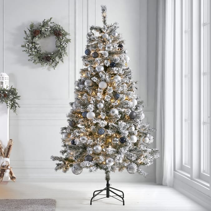 Festive Feeling Snowy Tree 6ft feelings snow frosted frosty christmas