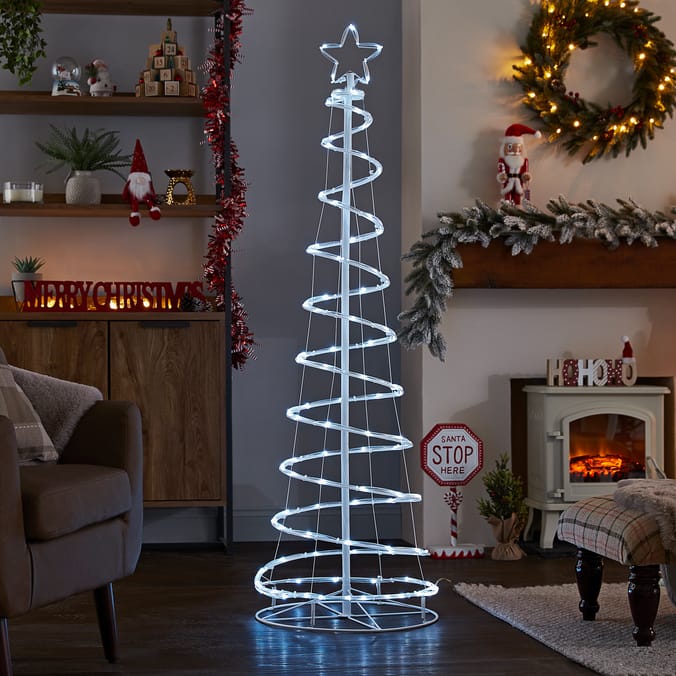 Spiral Tree Light with Remote Control for Outdoor Christmas