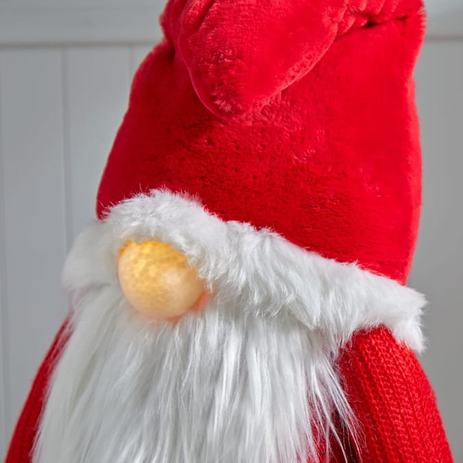 Festive feeling extra large led gonk red gonks life size life size