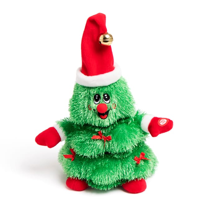 Festive Fun Novelty Singing & Dancing Christmas Tree, ornament