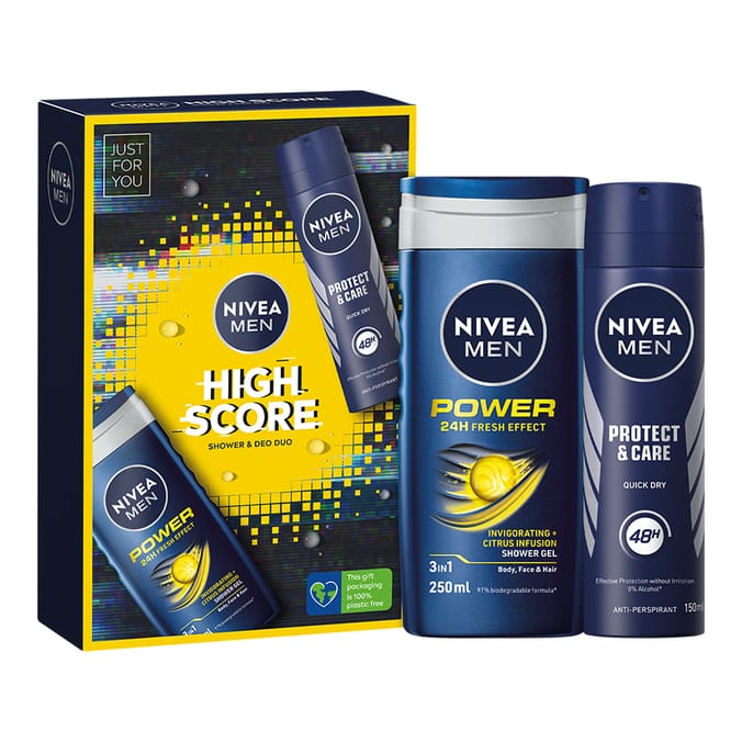 Nivea Men High Score Gift Set, 24656, 5025970013398, gift gifts set