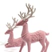 Festive Feeling: Velvet Reindeer 2 Pack