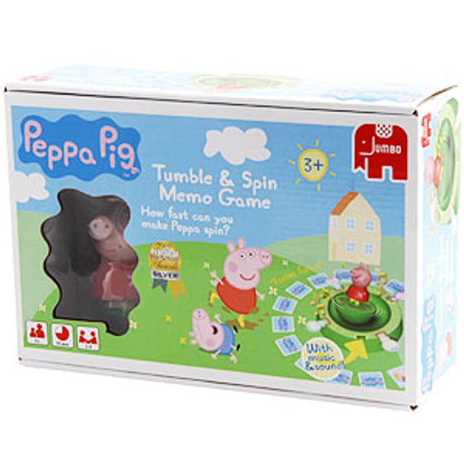 Peppa Pig: Tumble and Spin Memo Game