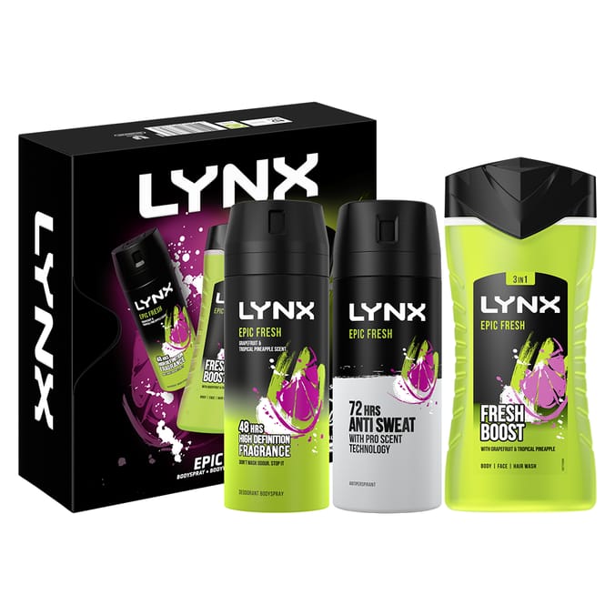 Lynx deals xmas sets