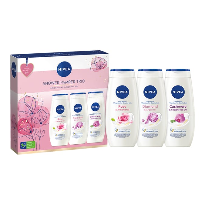 Nivea: Shower Pamper Trio Gift Set