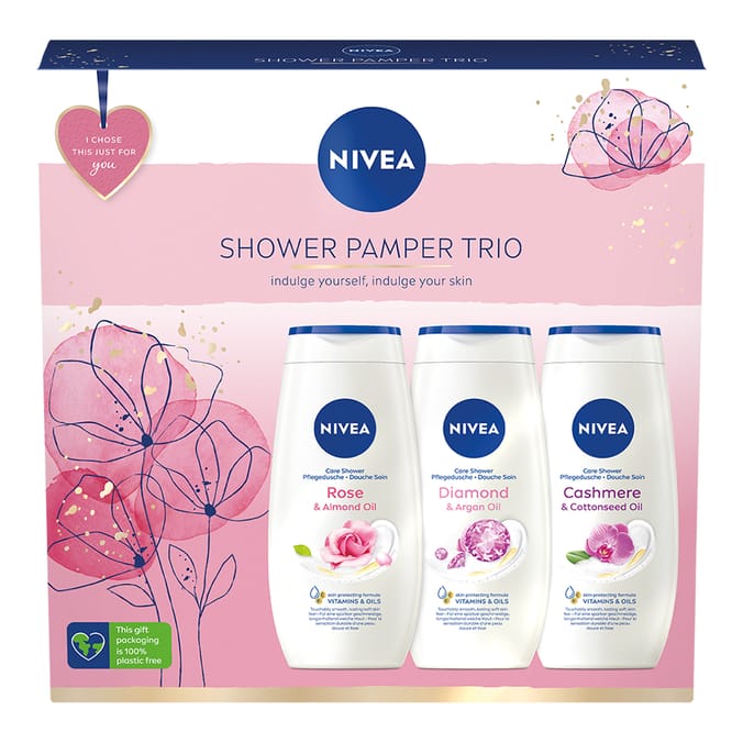 Nivea: Shower Pamper Trio Gift Set