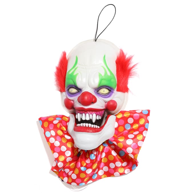 Haunted House: Animated Clown Head