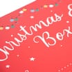 Wooden Christmas Eve Box - Red