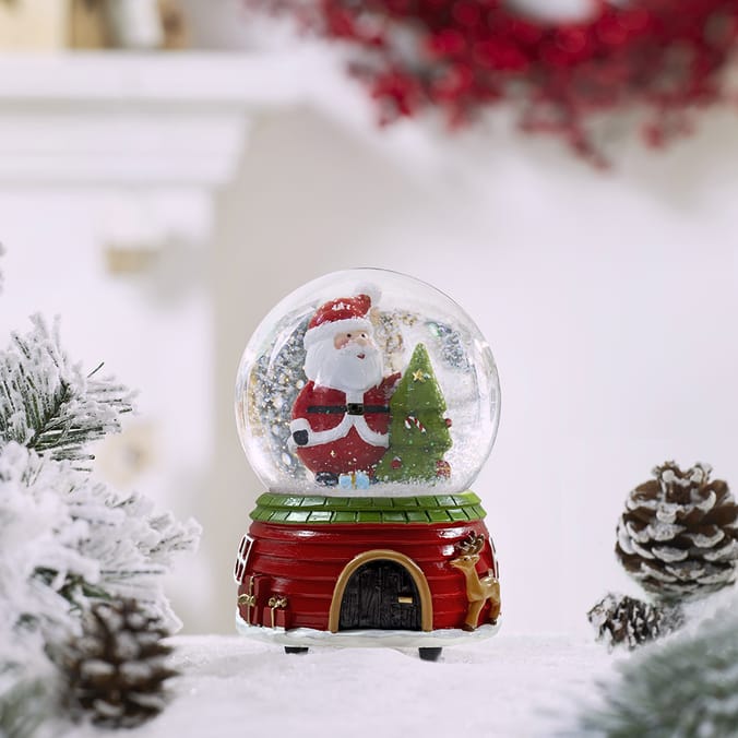 Festive Feeling: Musical Snow Globe - Santa, snow globe, gonk ...