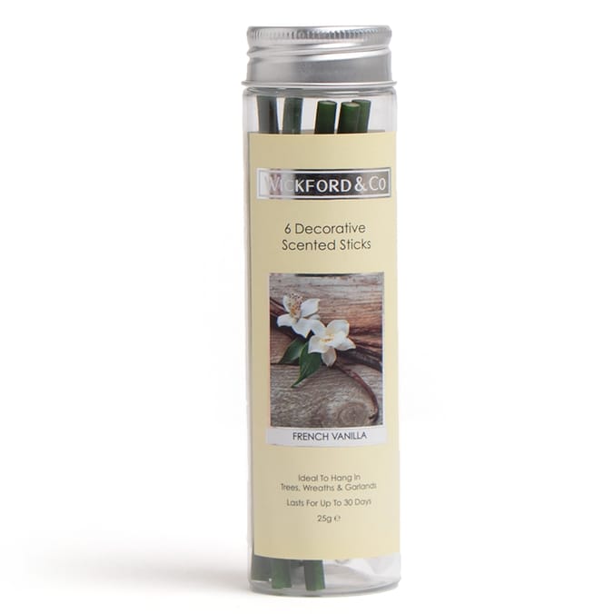 Wickford & Co. French Vanilla Decorative Scented Sticks (Case of 6