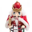 Festive Feeling: Nutcracker On Rocking Horse - Red