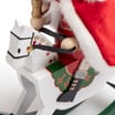 Festive Feeling: Nutcracker On Rocking Horse - Red