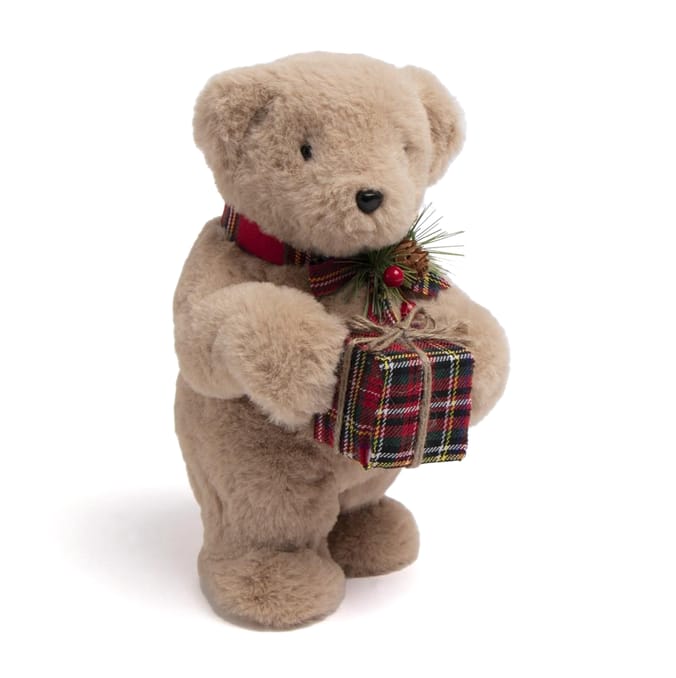 Festive Feeling: Christmas Standing Bear 34cm