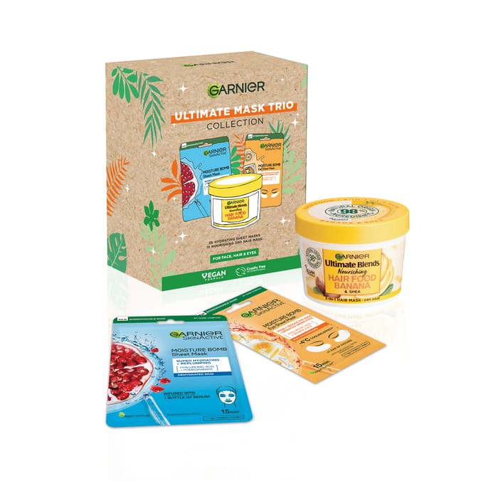 Garnier Skin Active Ultimate Mask Trio Gift Set Home Bargains