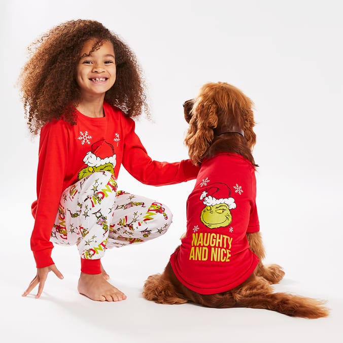 Dr. Seuss Grinch Pyjama Set Younger Kids