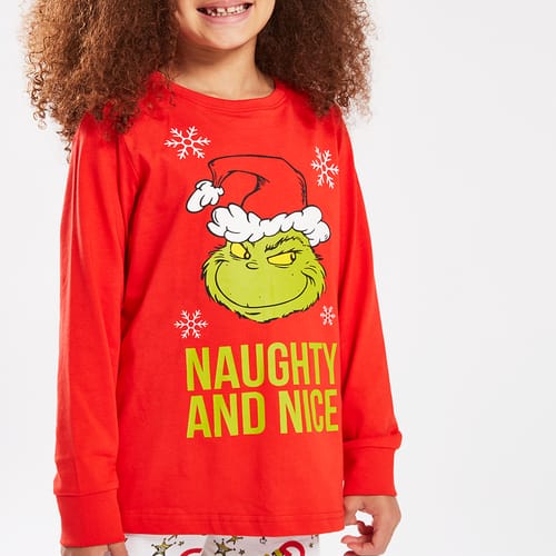 The Grinch: Pyjama Set - Older Kids, Pjs, Pyjama, Kids, Children, Kids ...