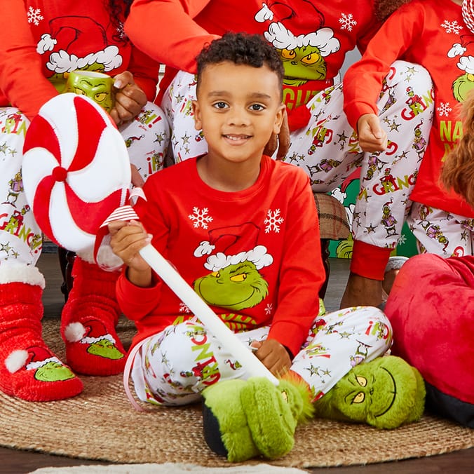 Grinch childrens pyjamas new arrivals