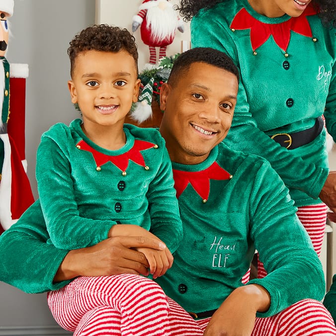 Kids 2025 elf pjs