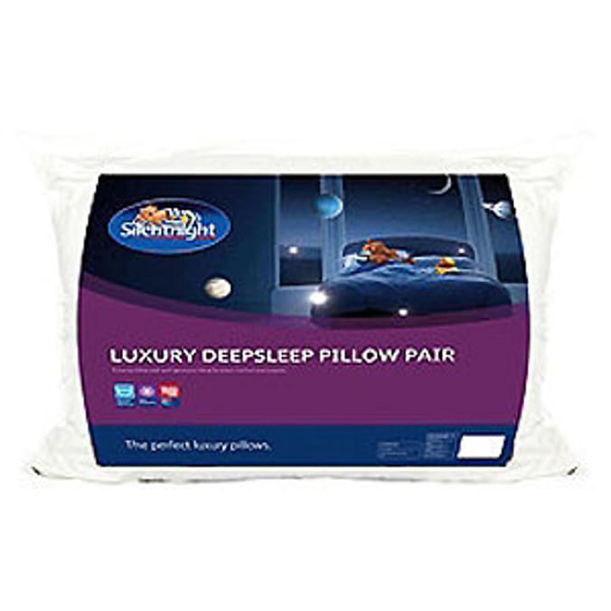 Silent night luxury 2024 deep sleep pillows