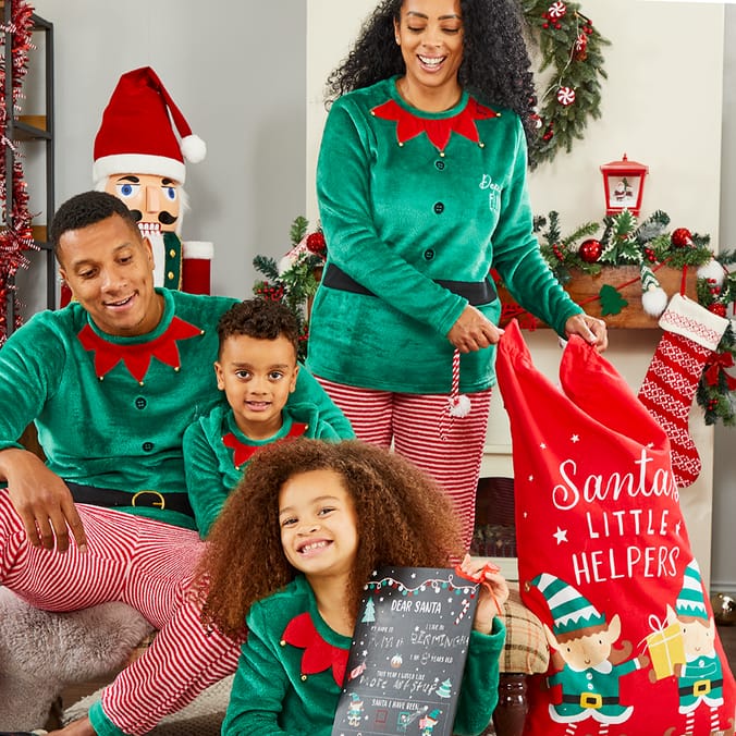 Made By Elves: Ladies #TeamSanta Pyjamas, family matching pjs pyjamas sets  elfs red stripes team santa christmas xmas eve womens women's lady's  feminine 10193402, 11193401 12193400 13193409 14193408, team, santa