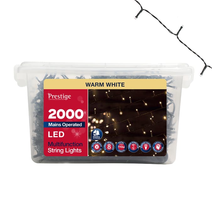 Christmas lights outlet home bargains