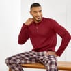 Jeff & Co By Jeff Banks: Mens Waffle Henley Pyjama Set