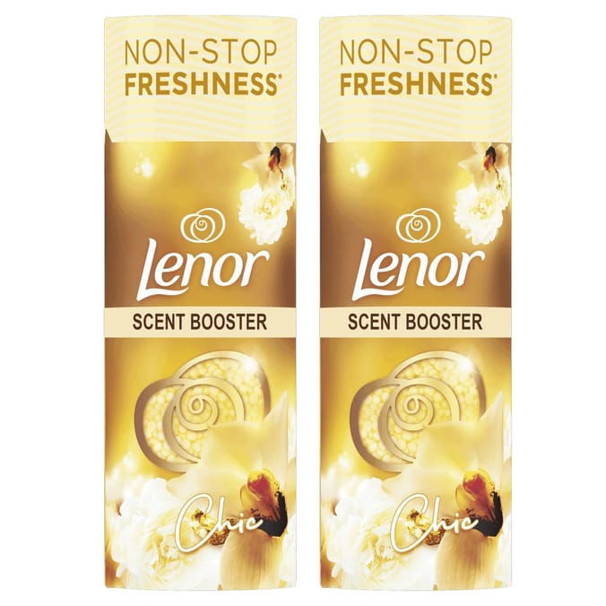 Lenor InWash Scent Booster Beads Gold Orchid 176g (Case of 2) laundry