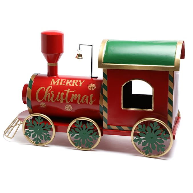 Festive Feeling: Decorative Metal Train