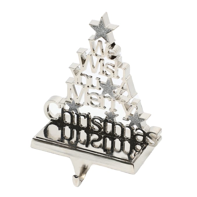 Festive Feeling Stocking Holder Word, xmas, christmas, hook, weight