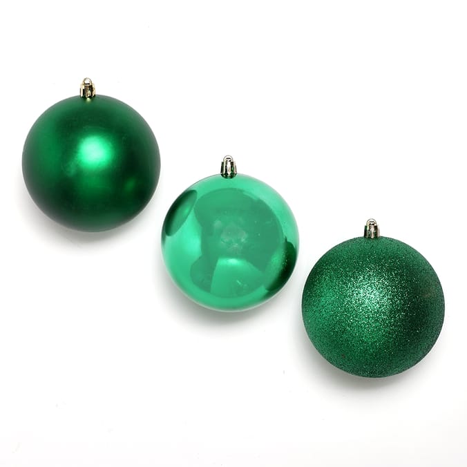 Festive Feeling Baubles Green, bauble, baubles, Christmas tree