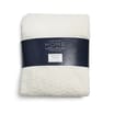 Home Collections: Embossed Flannel Throw 170X130 - Cream