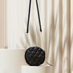 Jeff & Co by Jeff Banks: Quilted Round Cross Body Bag