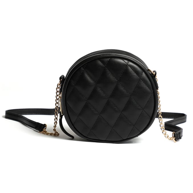 Jeff & Co by Jeff Banks: Quilted Round Cross Body Bag