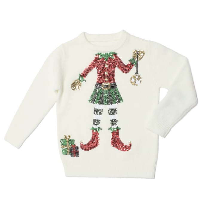 Girls hot sale elf jumper