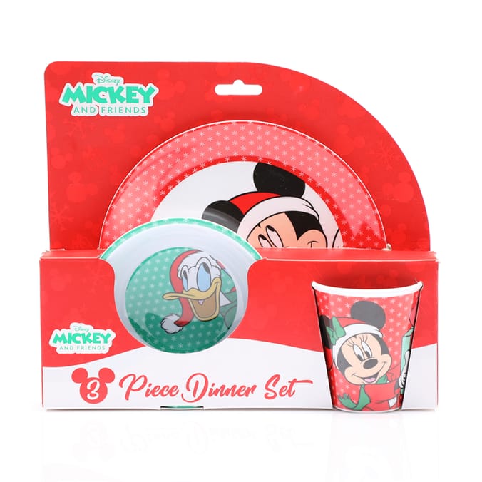 Disney Mickey Mouse Togetherness Dinner Set, Home